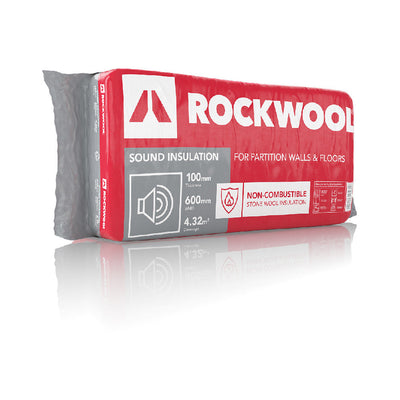 Rockwool Sound Slab 1200 x 600 x 100mm Rockwool Sound Slab 1200 x 600 x 100mm