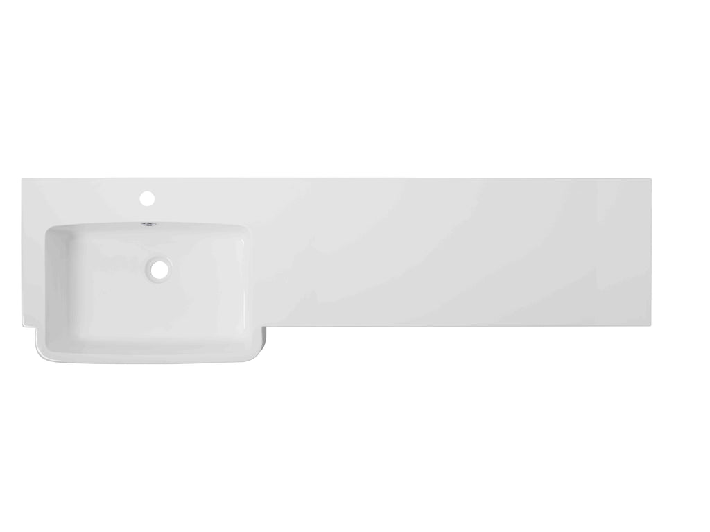 1500mm Standard Depth R2 Isocast Basin Left -