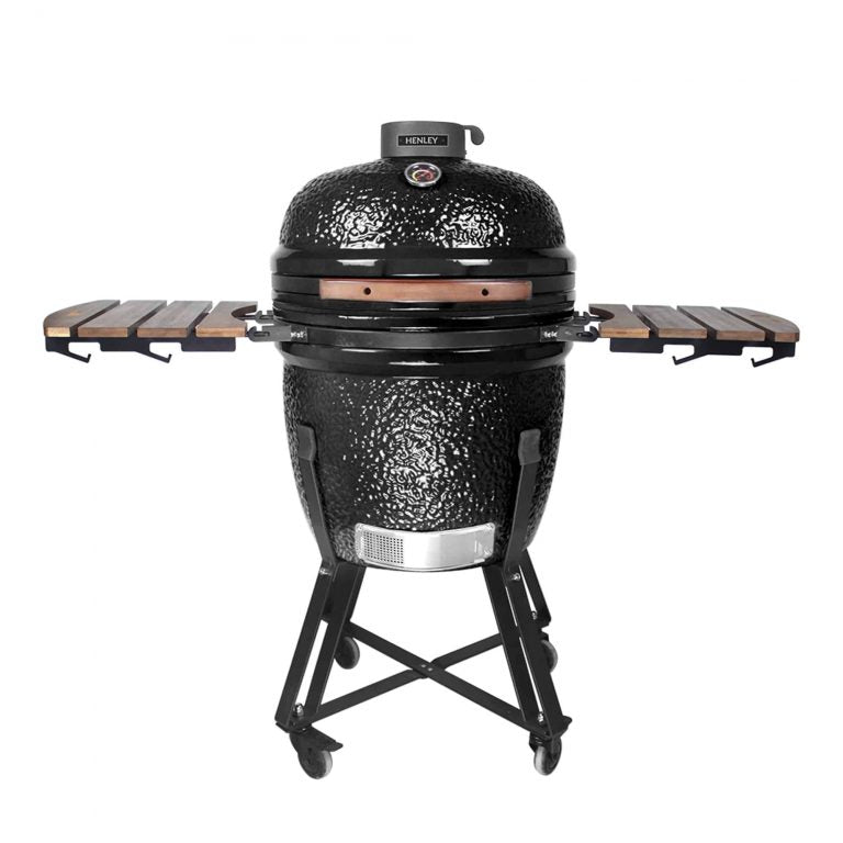 BBQ 24 Inch Kamado Grill (Black)
