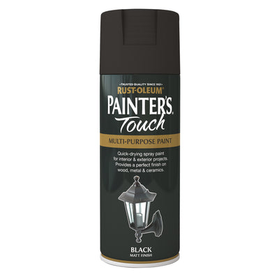 PAINTERS TOUCH FLAT BLACK 400ml