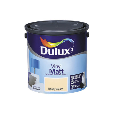 Dulux Vinyl Matt Honey Cream 2.5L