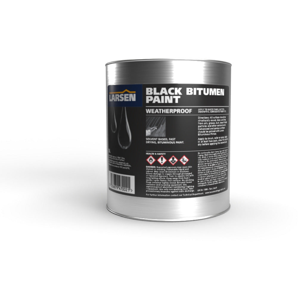 Larsen - Black Bitumen paint 5L