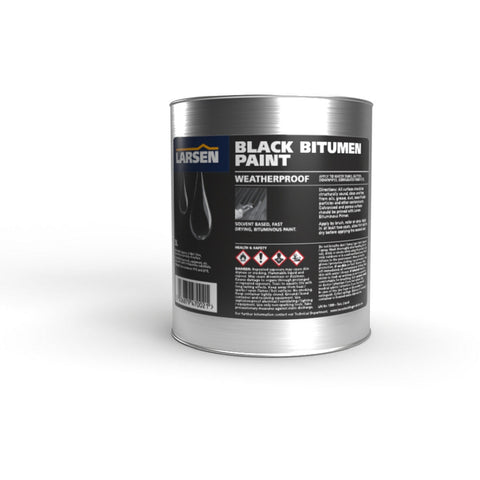 Larsen - Black Bitumen paint 5L