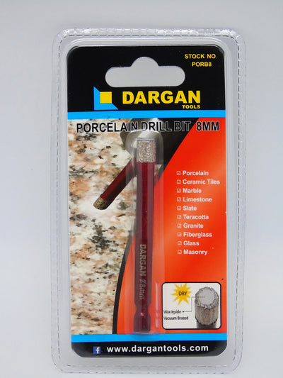 DARGAN PORCELAIN DRILL BIT 8MM