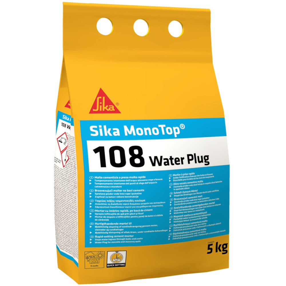 Sika Monotop®-108 Water Plug - 5kg