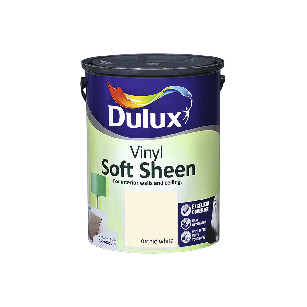 Dulux Vinyl Soft Sheen Orchid White 5L