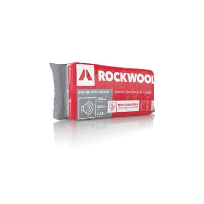 ROCKWOOL SOUND SLAB 100MM 1200 X 600 4.32m2