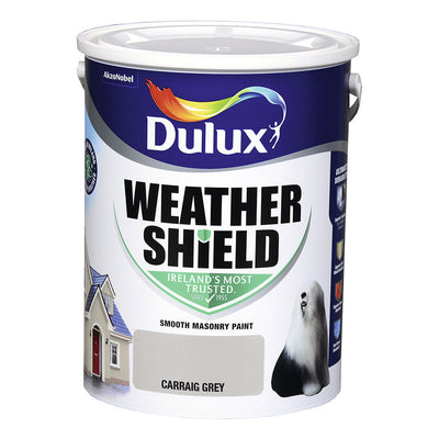 Dulux Weathershield Carraig Grey 5L