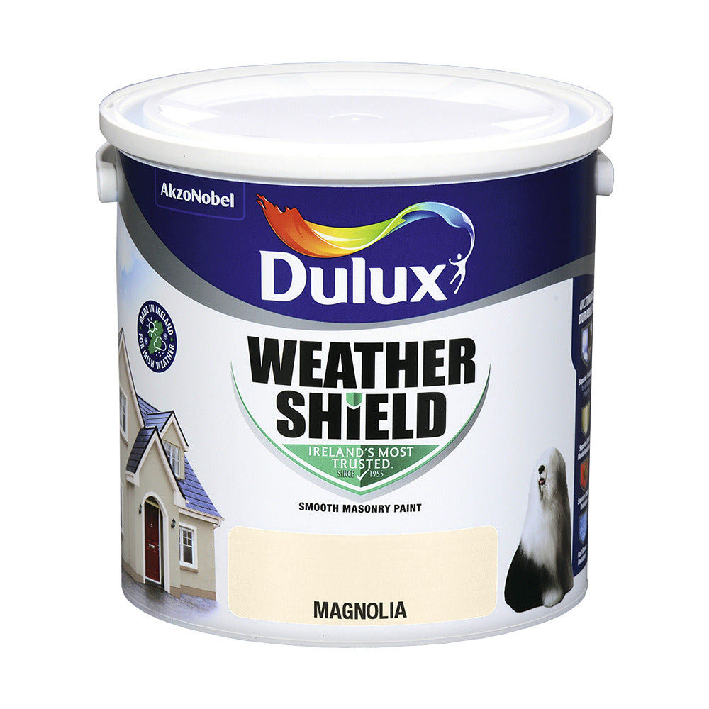 Dulux Weathershield Magnolia 2.5L