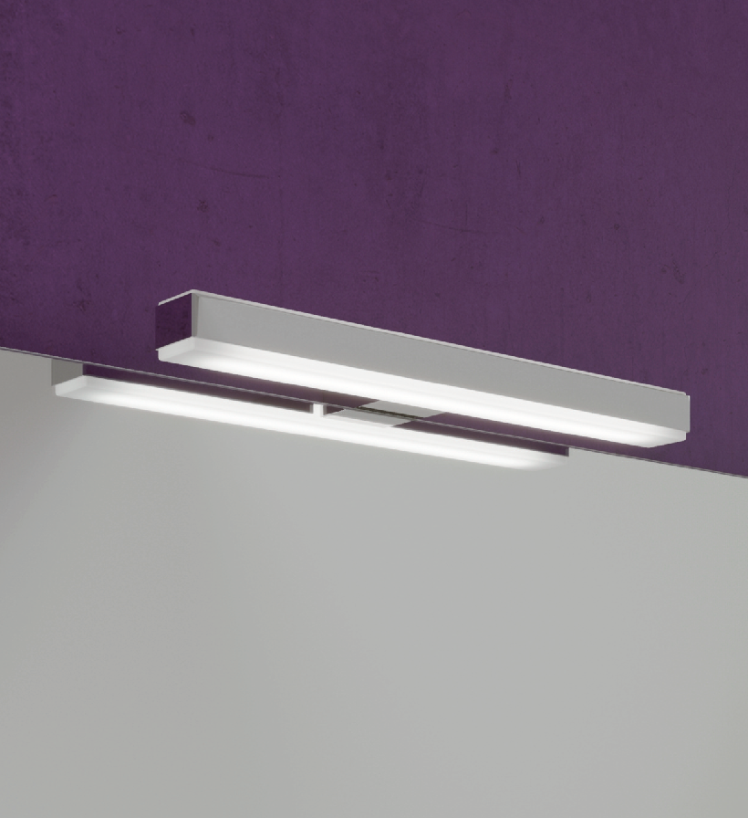 Veronica Chrome 300mm LED mirror/cabinet