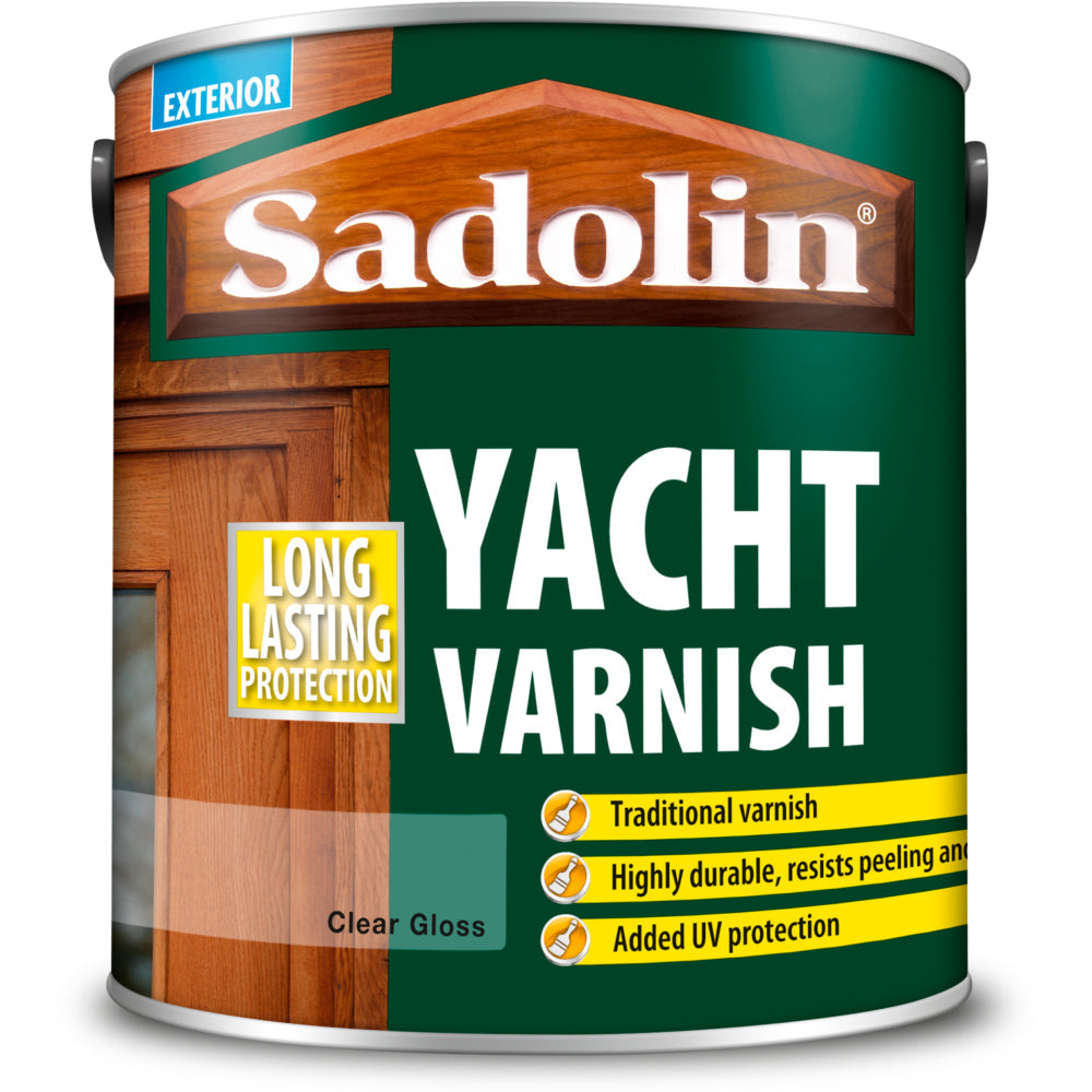 Sadolin Yacht Varnish Gloss Clear 2.5L