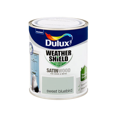 Dulux Weathershield Exterior Satin Sweet Bluebird 750ml