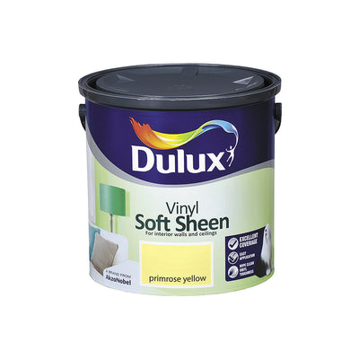 Dulux Vinyl Soft Sheen Primrose Yellow 2.5L