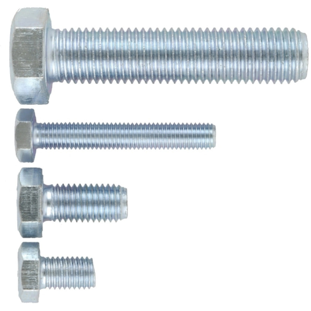 Tucks - Hex Setscrew Zinc Plated DIN933 M16x40mm (Box50)