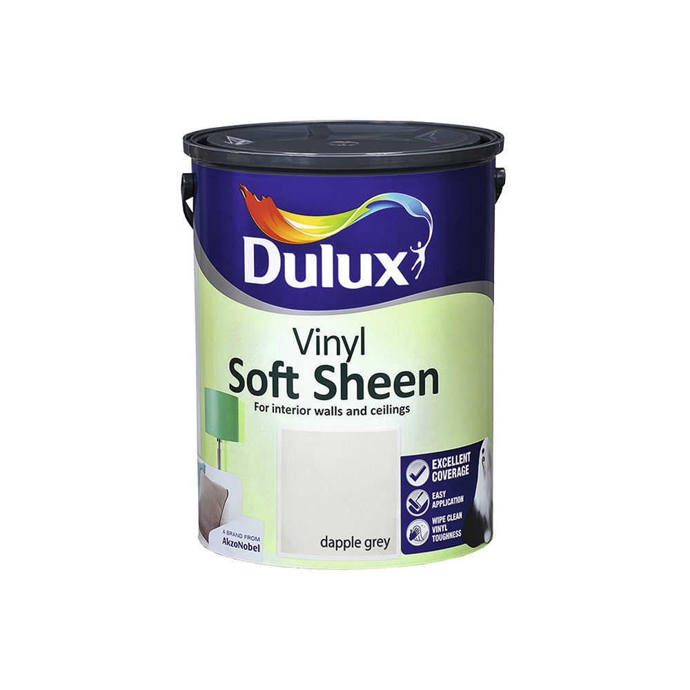 Dulux Vinyl Soft Sheen Dapple Grey 5L