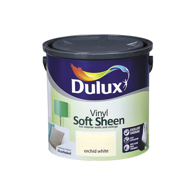 Dulux Vinyl Soft Sheen Orchid White 2.5L