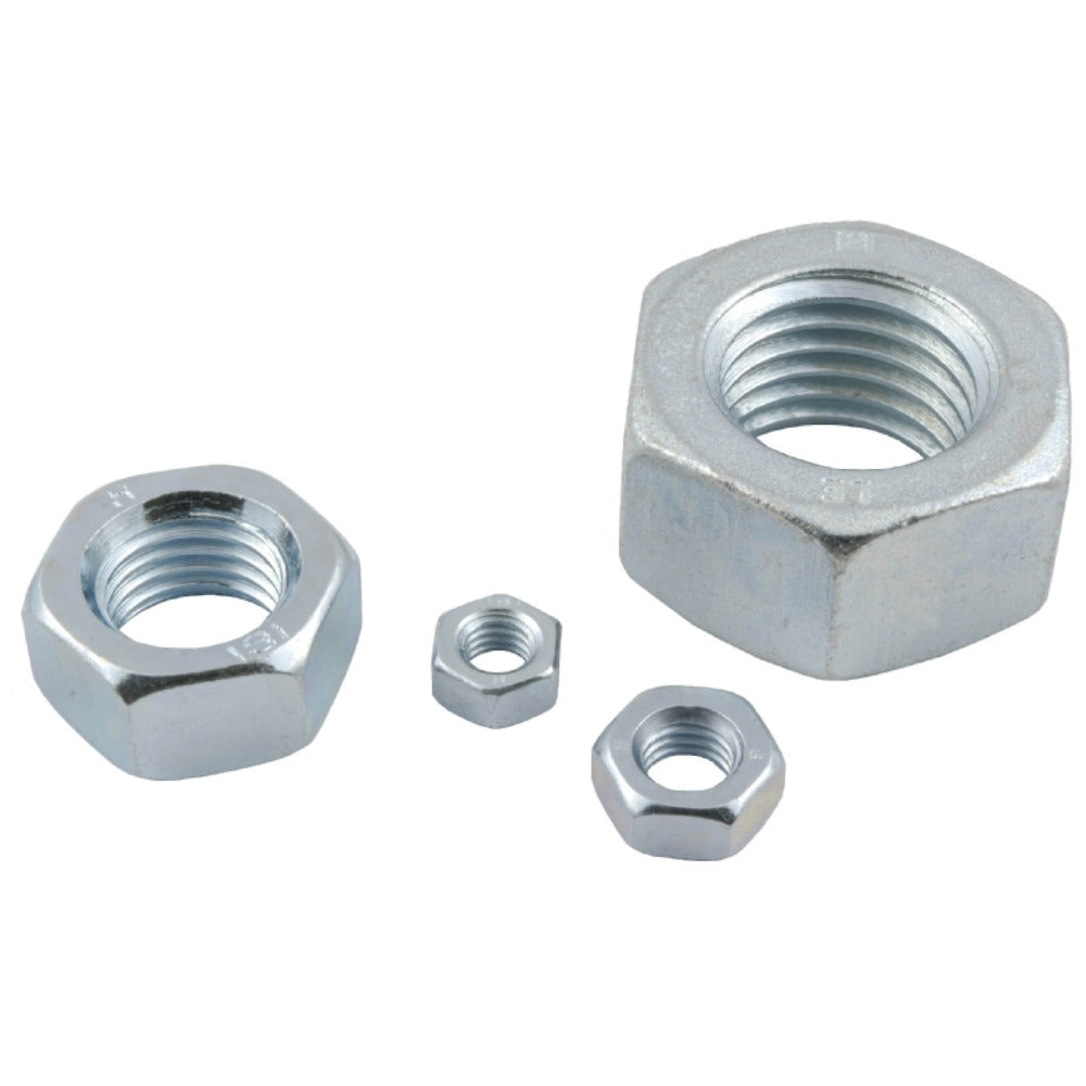 Tucks - M8 Hex Full Nut Zinc Plated DIN934 (Box200)