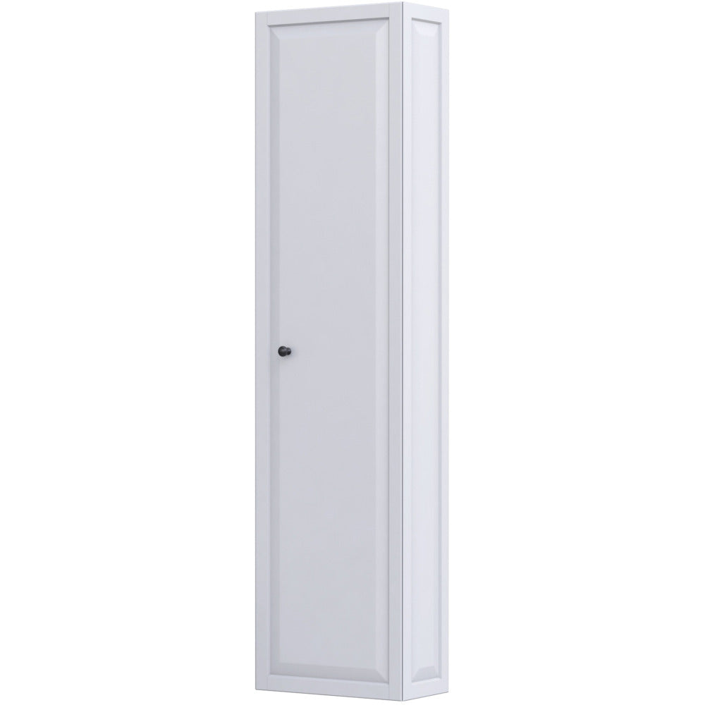 Chatsworth 40cm Tall Boy Wall Cabinet - Matt White