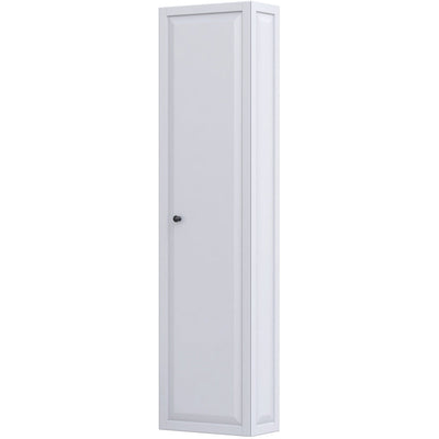 Chatsworth 40cm Tall Boy Wall Cabinet - Matt White