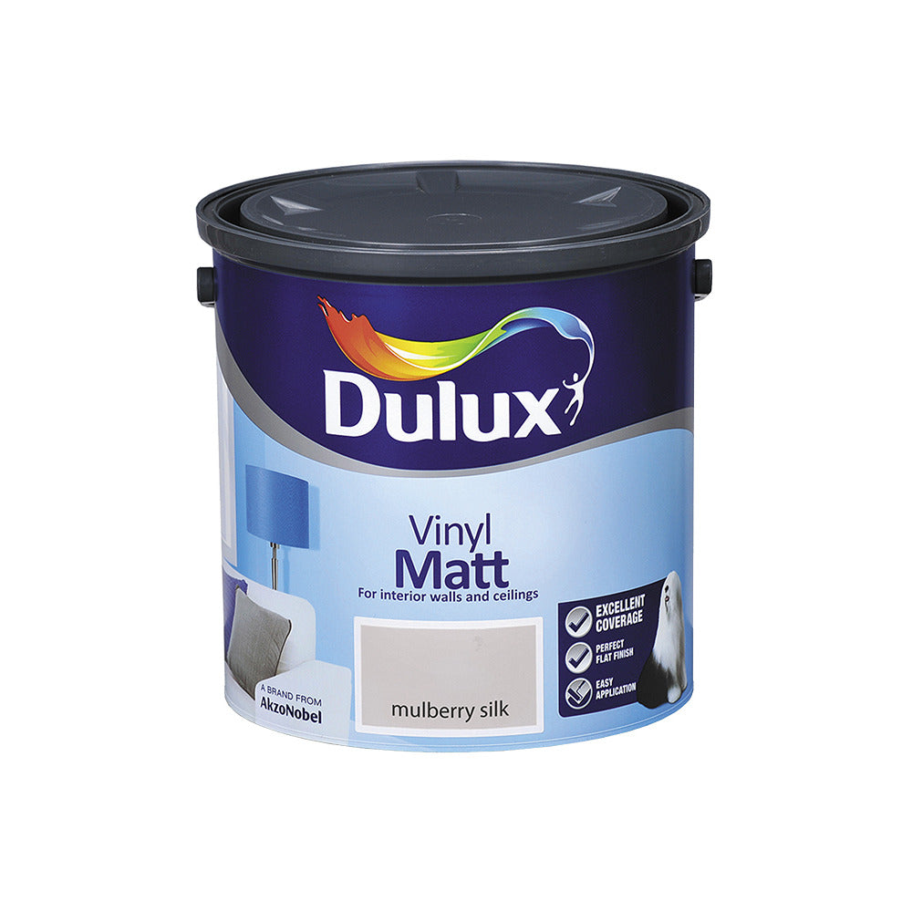 Dulux Vinyl Matt Mulberry Silk 2.5L