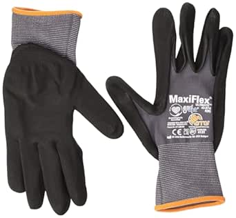 MAXIFLEX PALM BLACK GLOVE 10 X 12 PAIRS