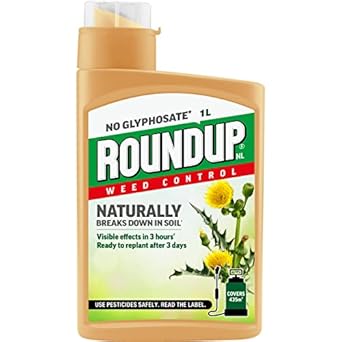 ROUNDUP 100% NATURAL WEEDKILLER 1LTR