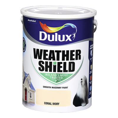 Dulux Weathershield Coral Ivory 5L