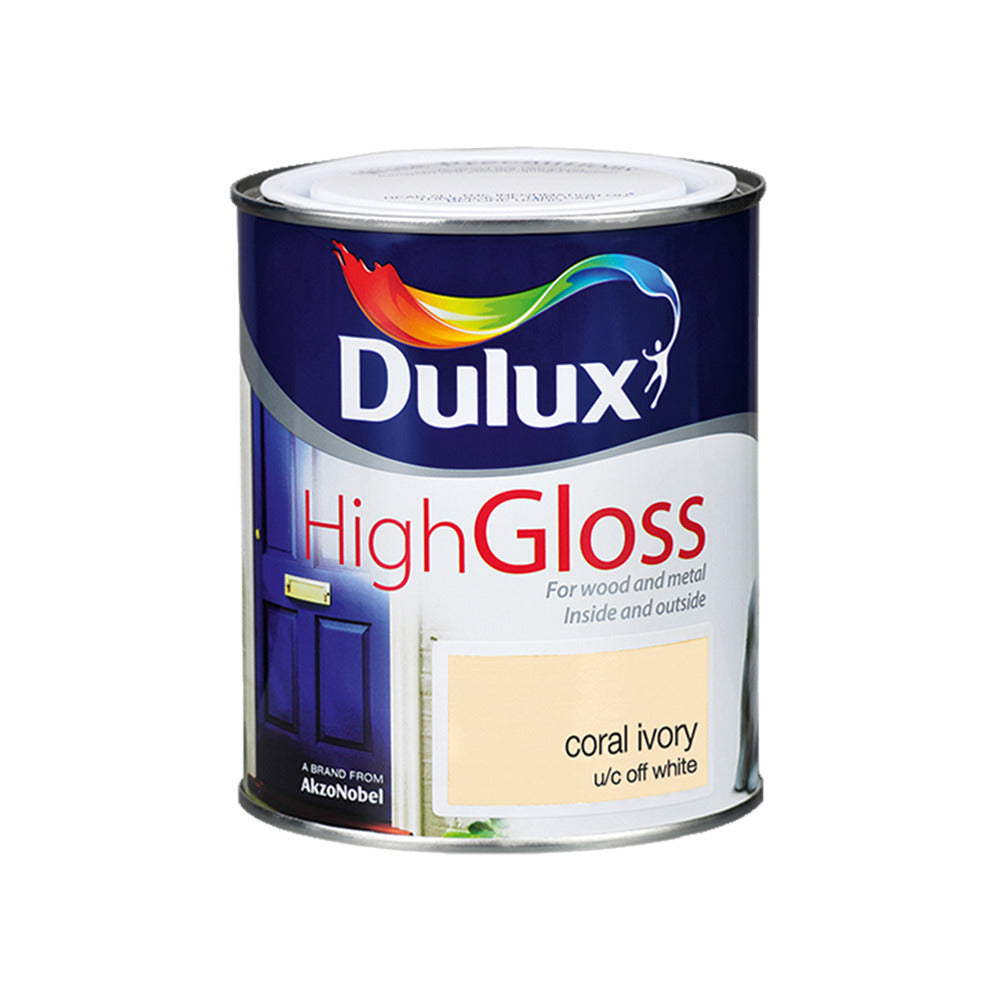 Dulux High Gloss Coral Ivory 750ml