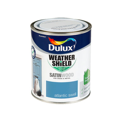 Dulux Weathershield Exterior Satin Atlantic Swell 750ml