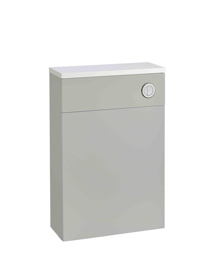 560mm Flat Fronted Back to Wall Unit - Light