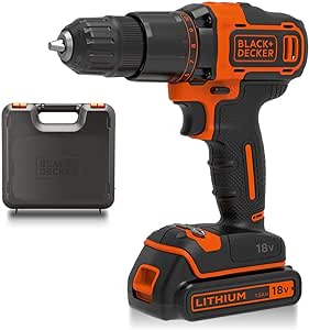 BLACK&DECKER 18V 1.5AH COMBI DRILL