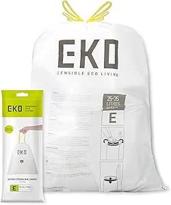 EKO Bin Liners Size E 25-35L 12 Pieces