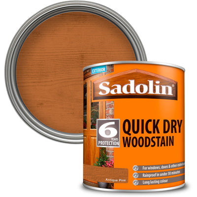 Sadolin Quick Dry Woodstain Antique Pine 1L