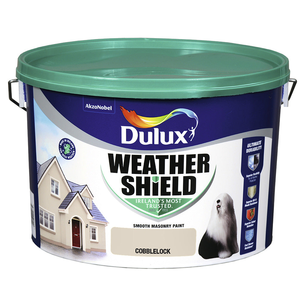 Dulux Weathershield Cobble Lock 10L