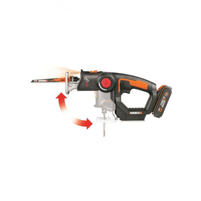 WORX - 2 in 1 Reciprocating Saw & Jigsaw