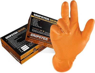 GRIPSTER GLOVE ORANGE LARGE (50)