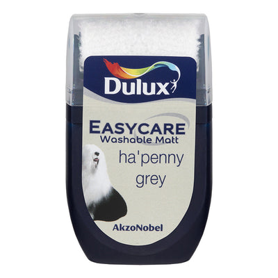 Dulux Easycare Matt Tester Ha'penny Grey 30ml