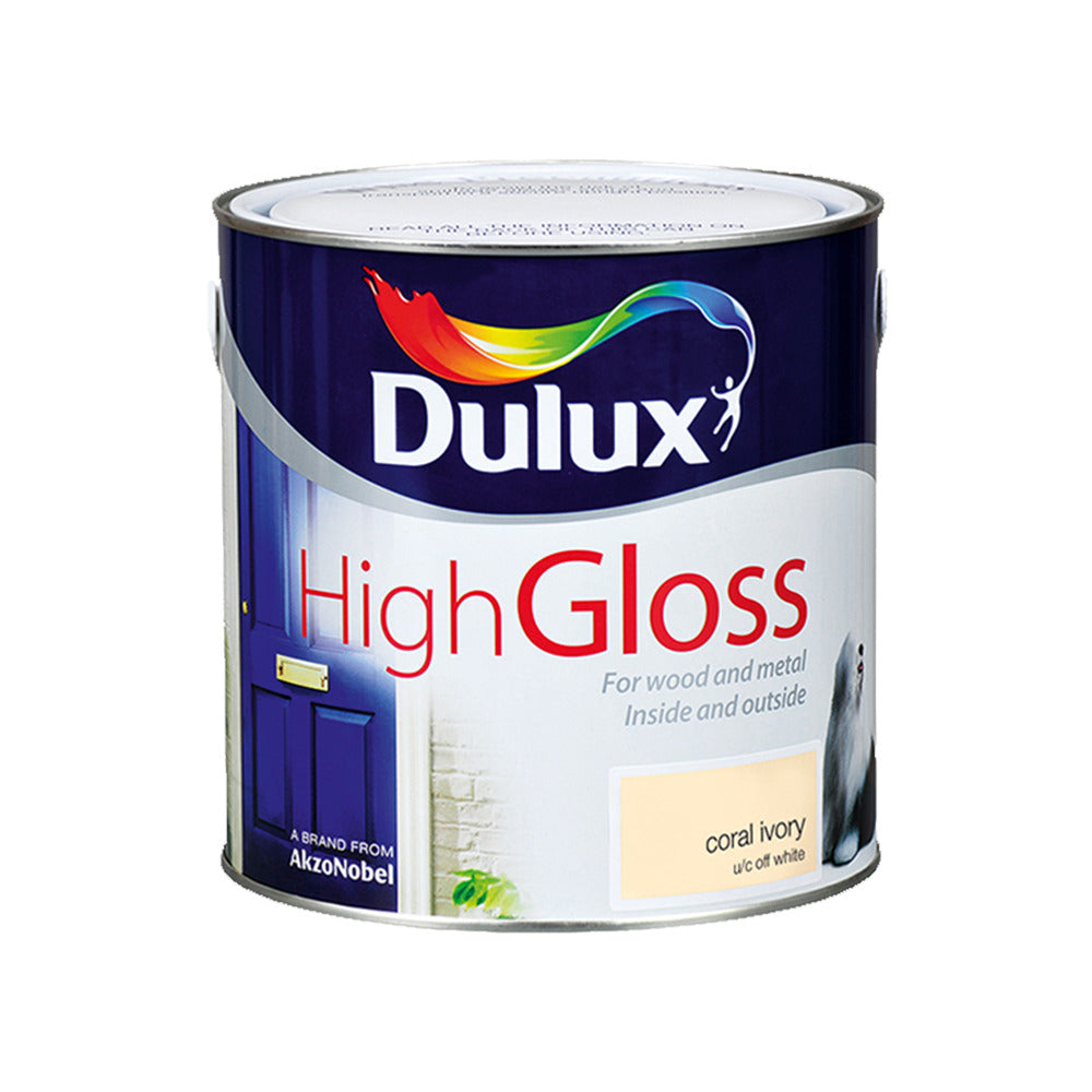 Dulux High Gloss Coral Ivory 2.5L