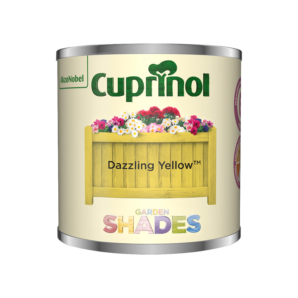 Cuprinol Garden Shades Dazzling Yellow 125ml