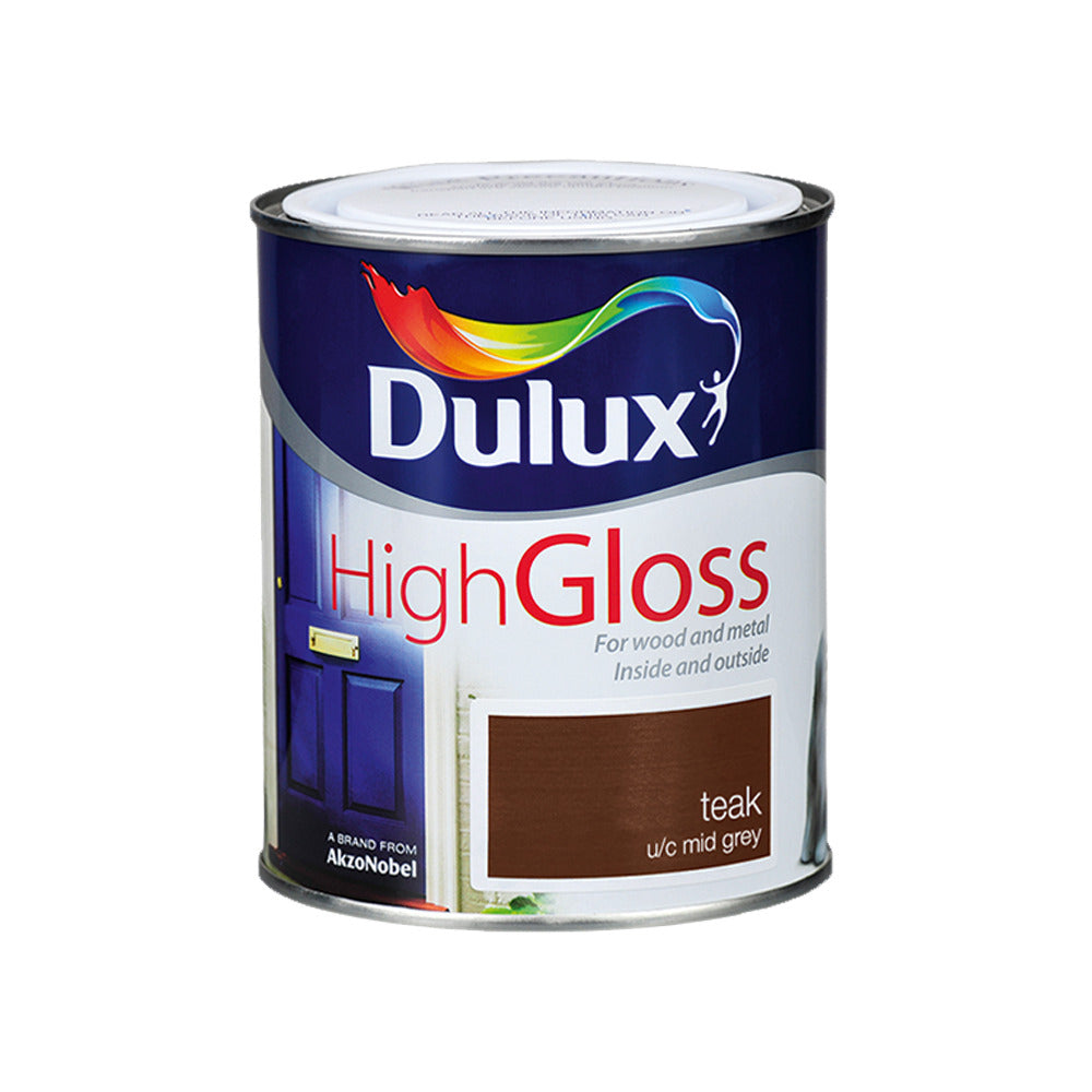 Dulux High Gloss Teak 750ml