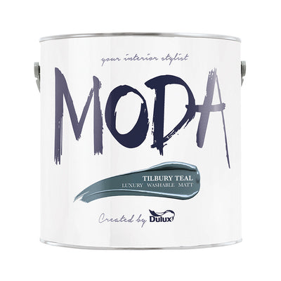 Dulux Moda Matt Tilbury Teal 2.5L