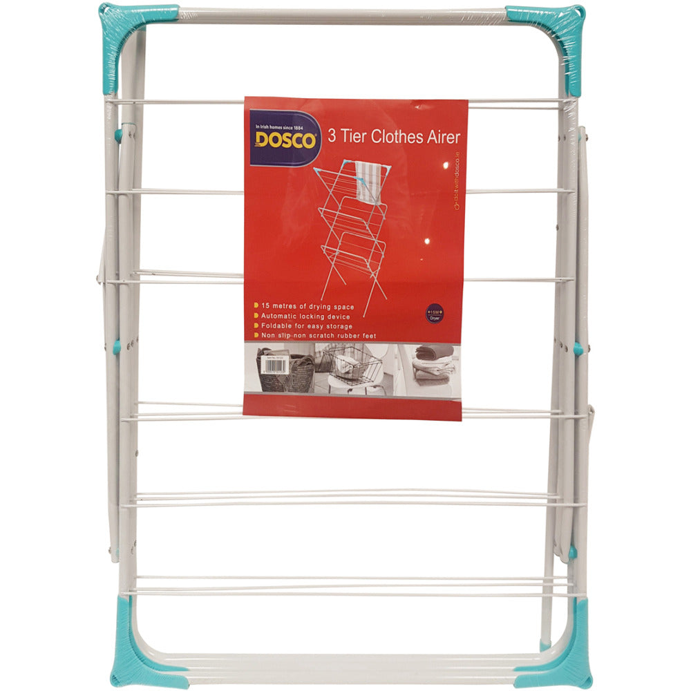 Dosco - 3 Tier Clothes Airer in FSDU