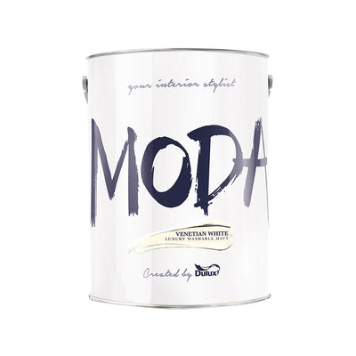 Dulux Moda Matt Venetian White 5L