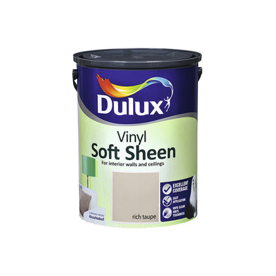 Dulux Vinyl Soft Sheen Rich Taupe 5L