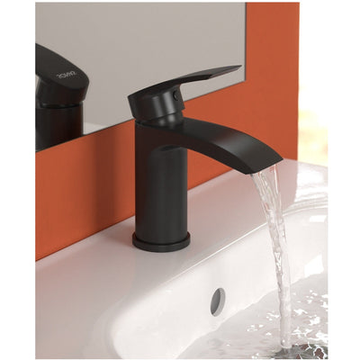 Corby Black Basin Mixer