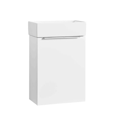 400mm Wall Mounted Alto - Gloss White