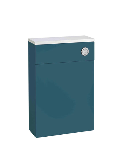 560mm Flat Fronted Back to Wall Unit - Dark B