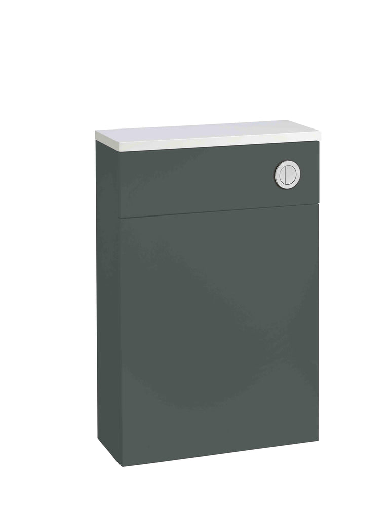 560mm Flat Fronted Back to Wall Unit - Willow