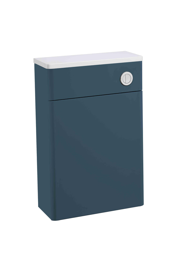 560mm Curve Fronted Back to Wall Unit - Dark