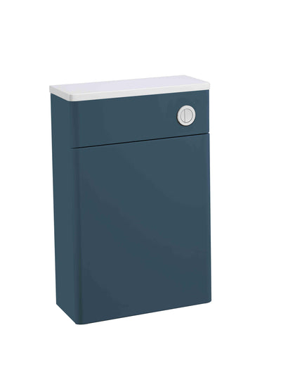 560mm Curve Fronted Back to Wall Unit - Dark